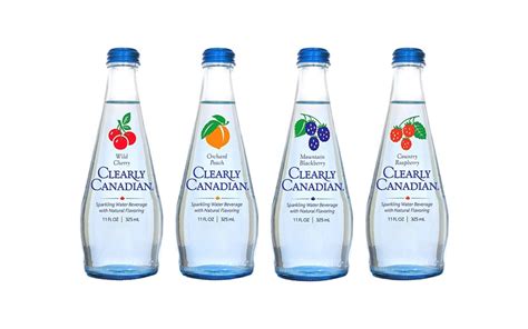 Fresh 4 Pk 11oz Clearly Canadian Sparkling Water Variety Soda Emporium