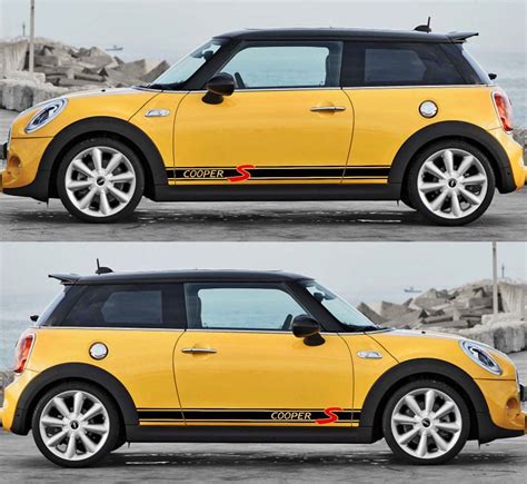 Mini Cooper Stripes Decals Mini Cooper Cars