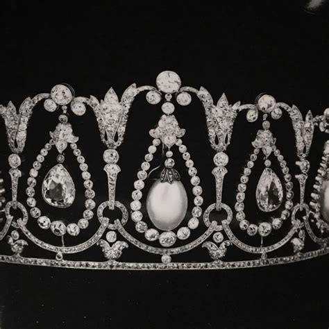 Beautiful Pearl And Diamond Tiara That We Sold In London In June 1968