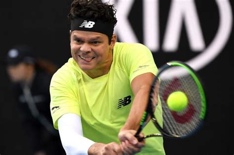 Milos raonic of canada in action during his gentlemen's singles second round match against jack sock of the united states on day four of. ATP Australian Open: Milos Raonic serves his way past ...