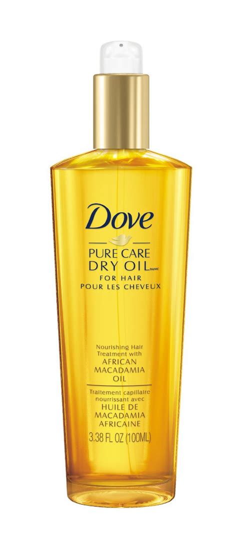 African hair is delicate and tends to be very dry. Dove Pure Care Dry Oil Nourishing Hair Treatment with ...
