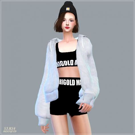 Sims4 Marigold Accloosefit Hood Jacket • Sims 4 Downloads