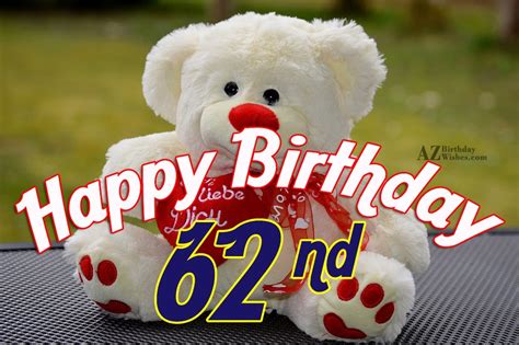 27 Happy 62nd Birthday Wishes