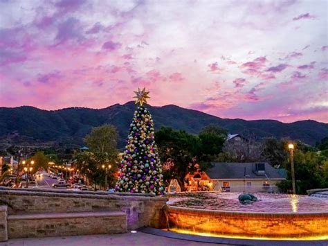 The One Southern California Town That Transforms Into A Christmas