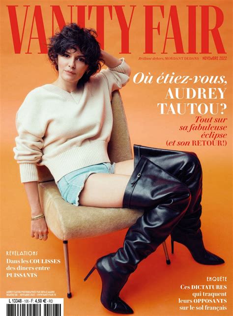 Audrey Tautou Vanity Fair France November 2022 Issue • Celebmafia