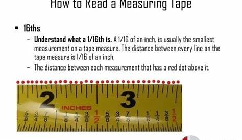 reading a tape measure worksheets answers