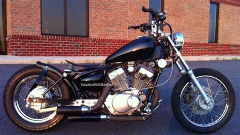(the yamaha virago 250 has sohc, four valves, one carburetor, air cooling, and weighs 328 pounds wet.) run your mouse over each picture to see a description. Yamaha Virago 250 bobber custom spring seat