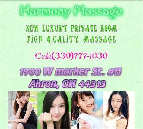 Harmony Massage Day Spas 1900 W Marker St Akron Oh Phone Number Yelp
