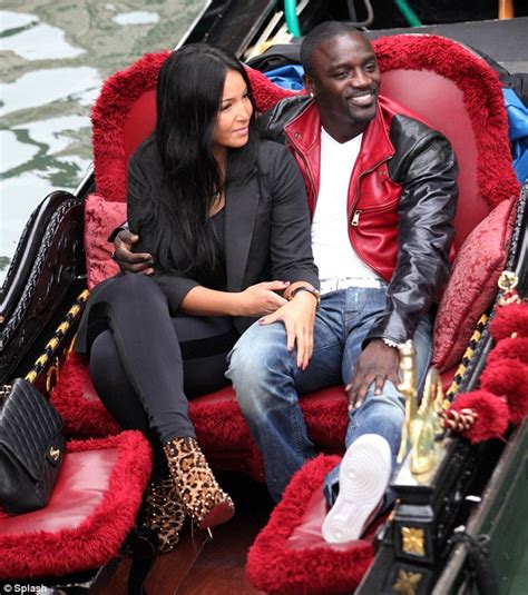 Akon Looks Smitten As He Enjoys A Gondola Ride With His New Girlfriend