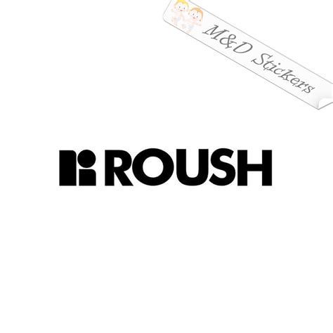 2x Roush Performance Cars Logo Vinyl Decal Sticker Different Colors