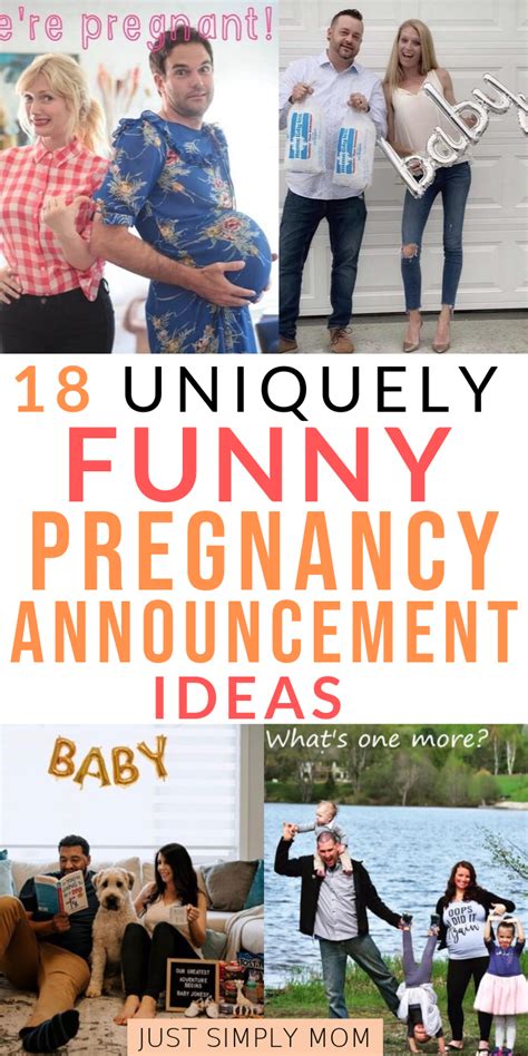 25 Funny And Unique Pregnancy Announcements Just Simply Mom