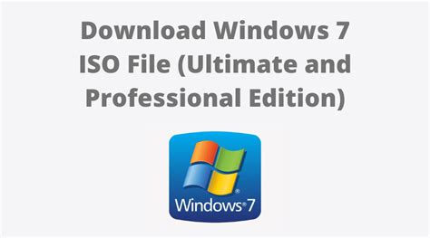 Download Windows 7 Iso File 3264 Bit Ultimate And Professional