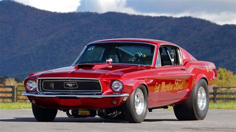 bob glidden race car campaigned through ed martin ford built 428 ci v 8 engine mustang cars