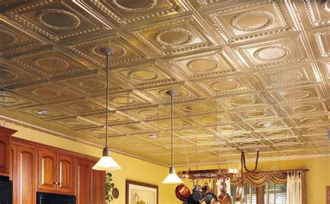 Explore costs per square foot to install a false ceiling in a basement or other room. cheap tin ceiling tiles - Attractive Tin Ceiling Tiles ...