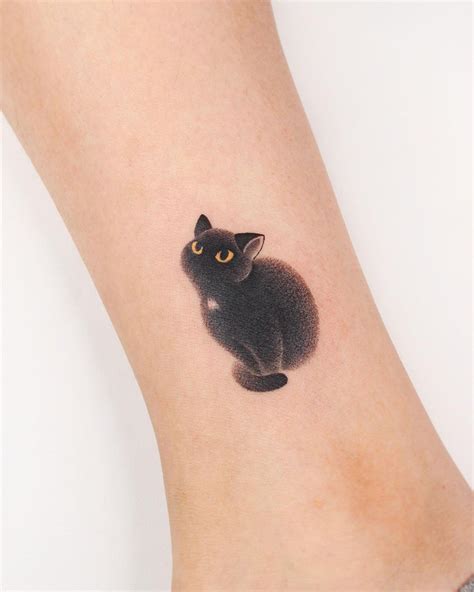 23 Small Black Cat Tattoo Hermanboden