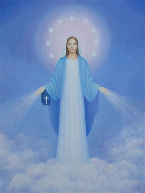 Starry Virgin Mary Tatiana F Light Paintings And Prints Religion