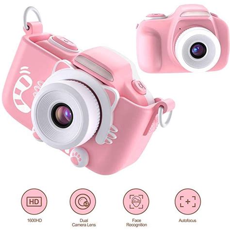 Kids Camera For Girls Tsturnraise Hd 20 Inches Screen 160mp