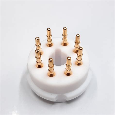 8 Pin Premium Teflon Octal Socket Diy Hifi Supply