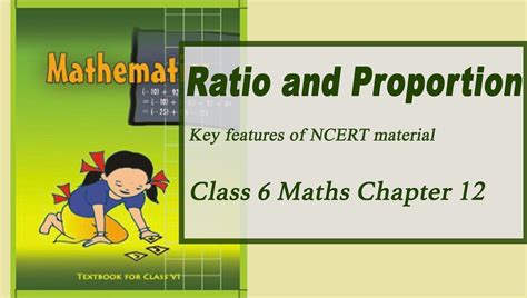 Ratio And Proportion Class 6 Maths Ncert Chapter 12 Reeii Education