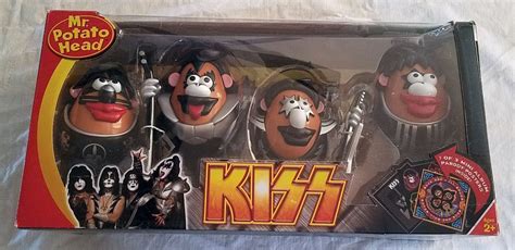 Kiss Mr Potato Head The Tour Continues Toy Set Kiss Addiction