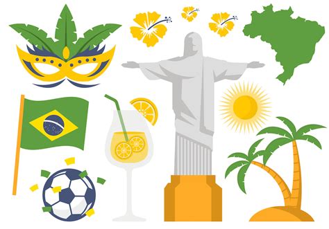 Bendera Brazil Vector