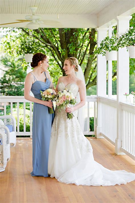 A Gorgeous Wedding Day At The Hawthorne House In Kansas City The Perfect Shade Of Blue Bride