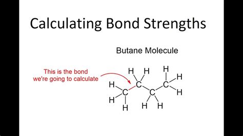 Calculating Bond Enthalpies Measuring Bond Dissociation Energies With Computational Chemistry