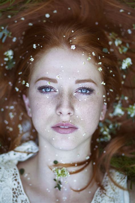 Striking Portraits Of Gorgeously Freckled Redheads By Maja Top Agi
