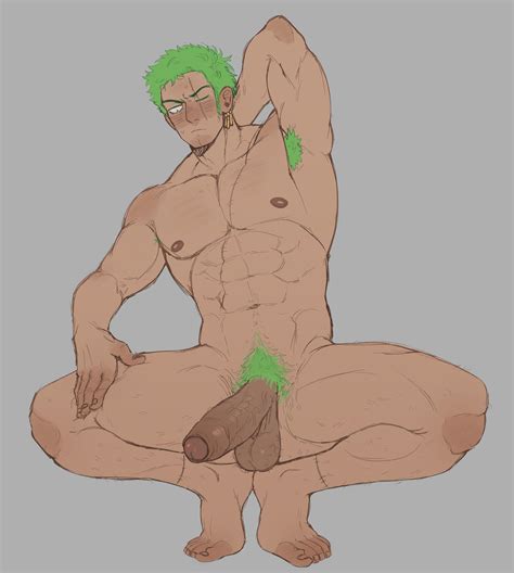 Rule 34 Abs Arm Up Balls Bara Biceps Big Penis Blush Completely Nude Green Hair Grey