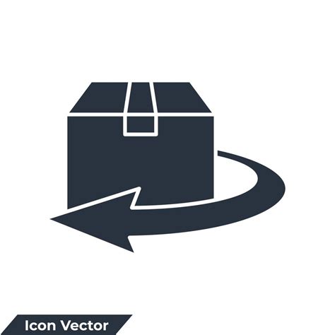 Return Icon Logo Vector Illustration Delivery And Free Return Symbol
