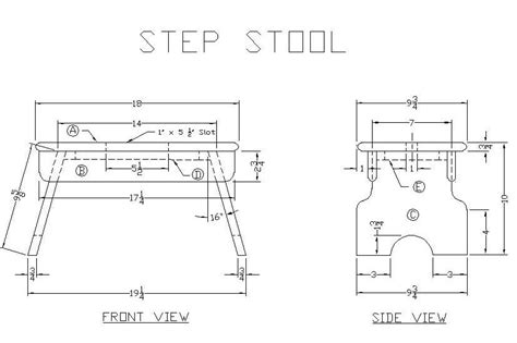 Step Stool Building Plans Pdf Woodworking