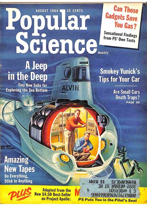 Popular Science Magazine August 1964