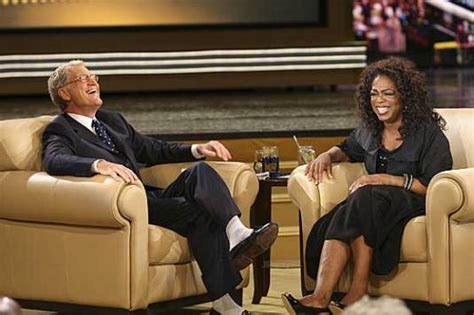 Letterman On Season Premiere Of ‘the Oprah Winfrey Show Orange
