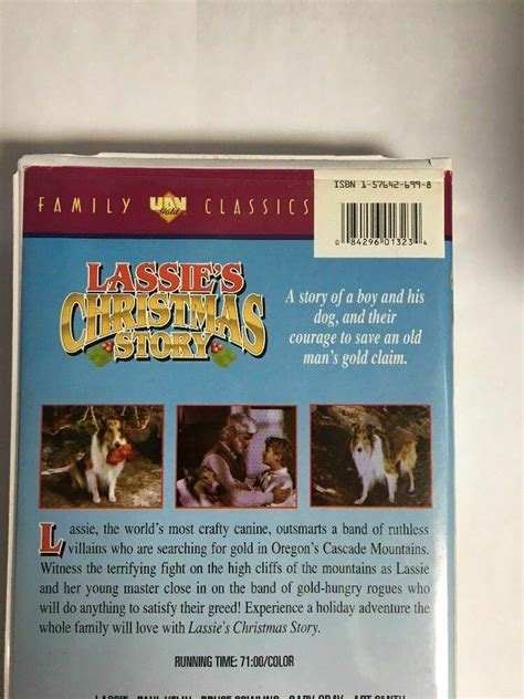 Lassies Christmas Story Vhs Tested Rare And Similar Items