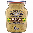 Grey Poupon Country Dijon Coarse Ground Mustard, 8 oz. Jar - Walmart.com