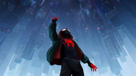 Spider man hd wallpapers 1080p. 1920x1080 Spider-Man Into The Spider-Verse 2018 Official Poster 1080P Laptop Full HD Wallpaper ...