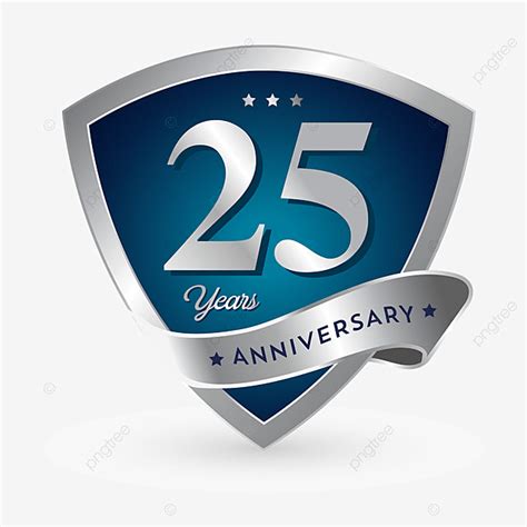25th Anniversary Badge Logo Icon, Anniversary, 25 Anniversary, Badge PNG and Vector with ...
