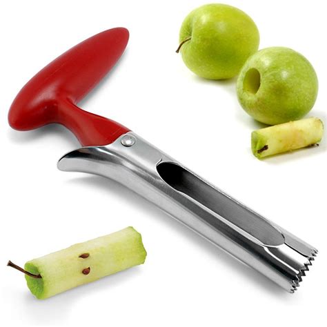 Apple Corer Remover With Soft Handle Grip Kitchen Tools For Apple Pear