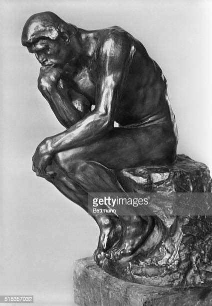 Thinker By Auguste Rodin Photos And Premium High Res Pictures Getty
