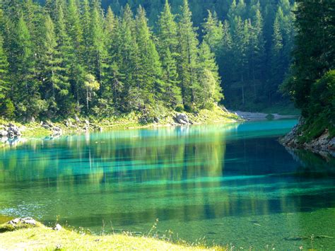 Green Park Becomes Green Lake In Austria World For Travel
