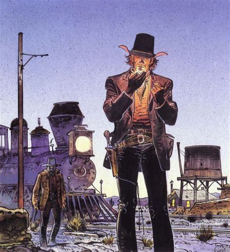 Cowboy Jean Giraud Moebius Art Comic Books Art