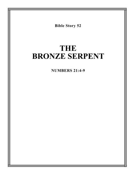 52 The Bronze Serpent Numbers 214 9