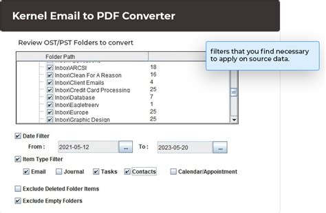Email To PDF Converter To Convert OST Or PST To PDF Format