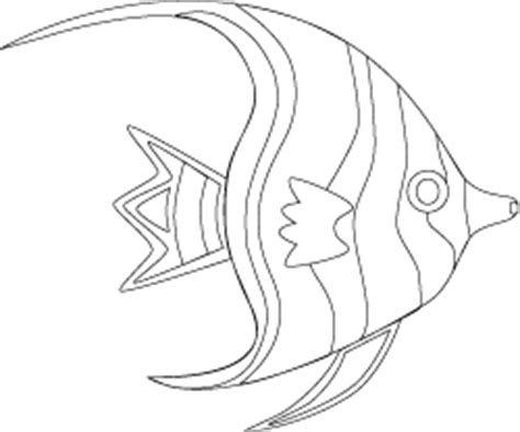 Highly detailed tropical fish coloring page, just for you. Printable Coloring Pages for Seniors, Boomers Art Hobby ...