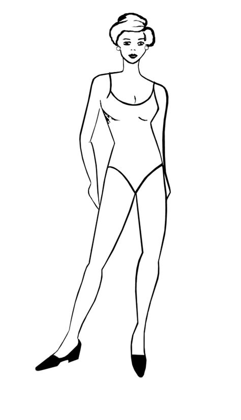 28 Body Outline Templates Free Pdf Png Formats