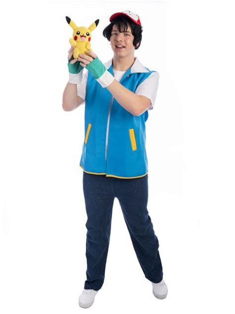 Ash Ketchum Costume Pokemon