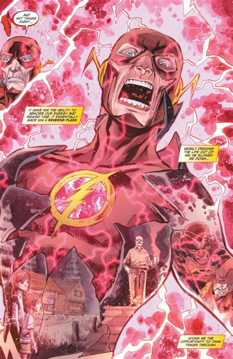 The Flash Negative Speed Force Absorption Flash Vs Comics The Flash