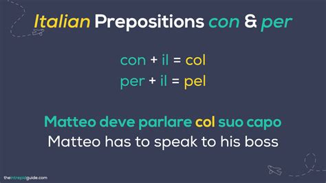 Italian Prepositions The Only Guide You Ll Ever Need PLUS Italian