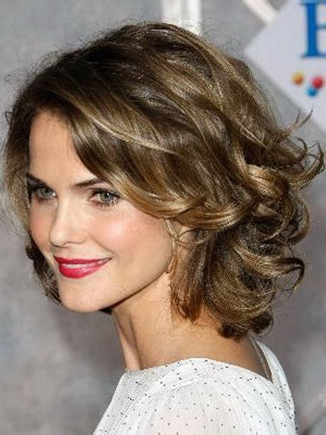 The long bob provides added layers, movement, and body that not many hairstyles for women over 60 with a round face have. Medium curly hairstyles for round faces