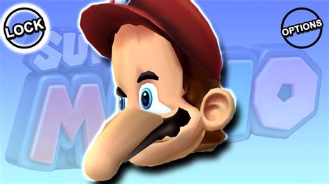 Mario Face Stretch Game Online Super Mario 64 Head Remake Youtube
